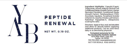 Peptide Renewal